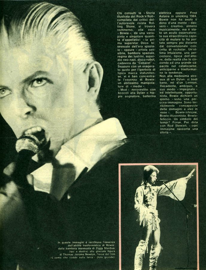 David Bowie 1977 Doppio W